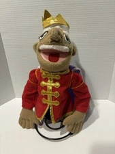 Melissa and Doug King Carl Castlehoff 16" Hand Puppet Plush No Stick