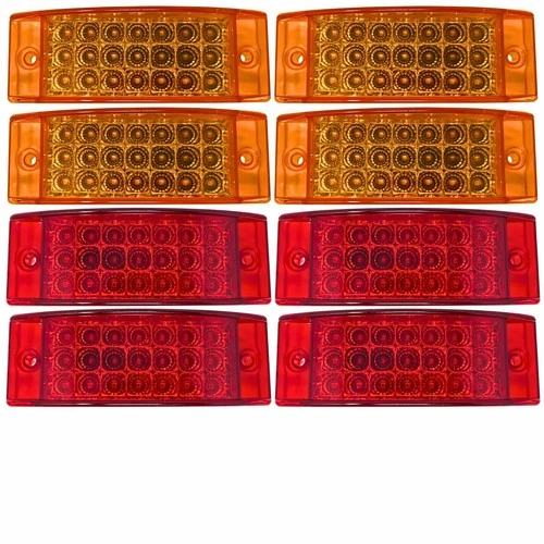 4/8x5.8'' Amber 21LED Seitenmarkierungslichter, Blinker, versiegelte Anzeige - Picture 29 of 29