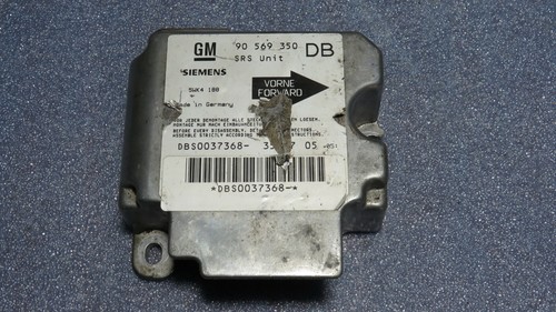 Opel VECTRA - Airbagsteuergerät Steuergerät Airbag ECU / SRS Unit / GM 90569350