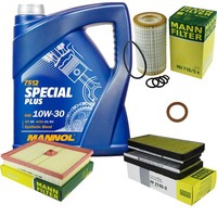 Inspektionspaket 5L Mannol Special Plus 10W-30 FüR Mercedes C215 CL 600