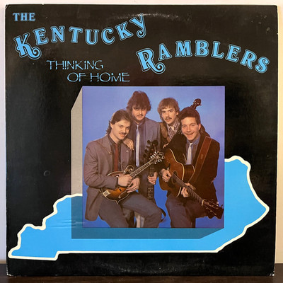 KENTUCKY RAMBLERS - Thinking Of Home (1986) - 12'' Vinyl Record LP - EX