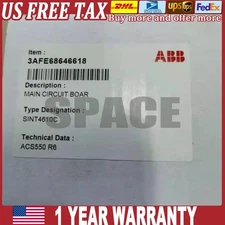 3AFE68646618 ABB SINT4610C Circuit Board Brand New in Box!SINT-4610C