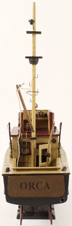 理查德·德雷福斯签名“大白鲨”复制品Orca船模型(JSA COA) — 第 3/4 张图片