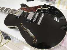 D'Angelico DAPSSBLFCS Hollow Body Electric Guitar Used JP