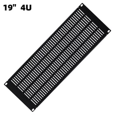 19" 4U Vented Blank Rack Mount Panels Server Network Enclosure Spacer Cabinet