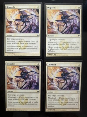 4x MTG Magic the Gathering Dispatch (7/180) New Phyrexia LP