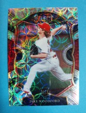 2021 Panini Select Concourse Jake Woodford RC #89 Scope Prizm St Louis Cardinals