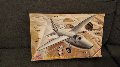 Modellbausatz Condor 1:72 Heinkel He 178 V1 (BA fehlt.