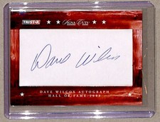 2007 Tri Star Signa Cuts Dave Wilcox Auto /150