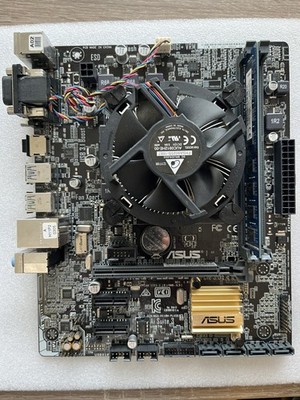 ASUS H110M-PLUS D3. Mit Intel I5-6400 @ 2,7Ghz. 8MB ddr3 1600Mhz.