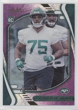 2021 Panini Absolute Rookies Purple Rain 10/10 Alijah Vera-Tucker #199 0c3