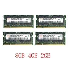 8GB 4GB 2GB 1GB DDR2 800MHz 200Pin CL6 SO-DIMM RAM Laptop Memory For Hynix LOT