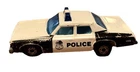 VTG 1979 Matchbox Superfast Lesney #10 Plymouth Gran Fury Police Car Blue Window