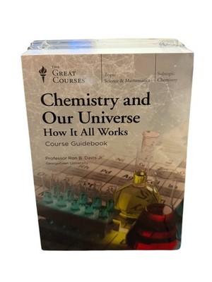 NEW Great Courses Chemistry and Our Universe: How It All Works DVD & Guidebook