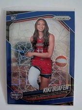 2025 Panini Prizm WNBA - Rookie Variation Kiki Iriafen #149 Blue Velocity Prizm