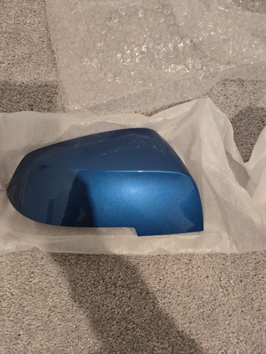 2018 Bmw M2 F87 Genuine Mirror Caps Long Beach Blue - Picture 2 of 6