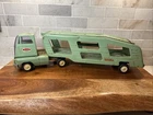 VTG 60’S  Tonka Sea Foam Mint Green Car Carrier Hauler Truck