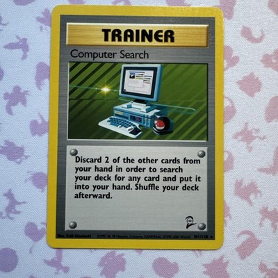 Computer Search 101/130 Base Set 2 Rare Pokémon TCG