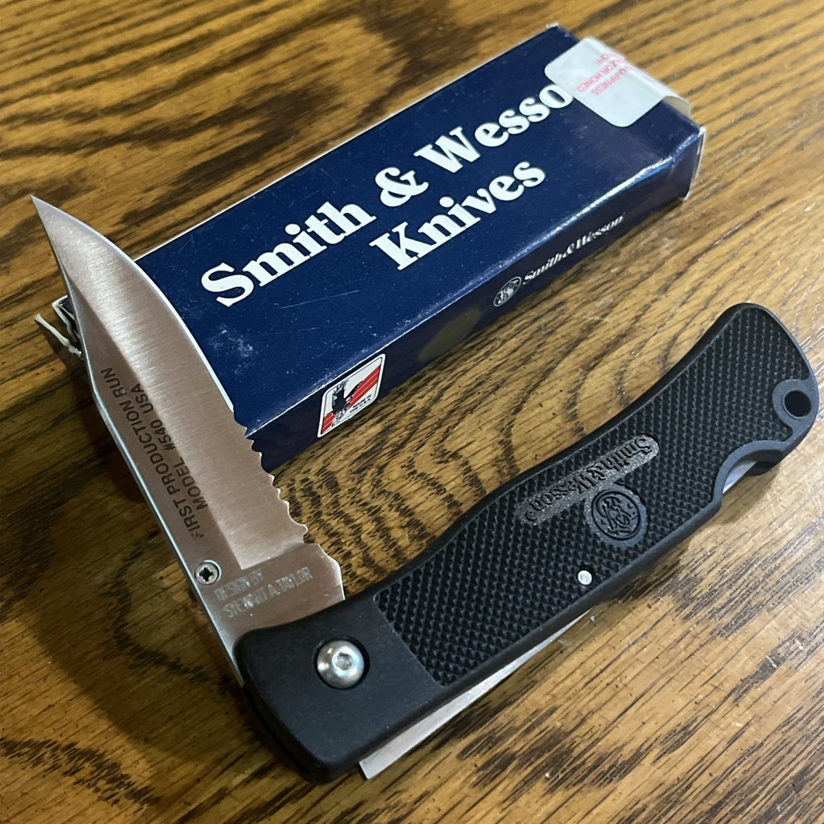 NIB Vintage 1990 Smith & Wesson USA Made SW-540 1ST Production Run