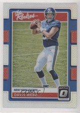 2017 Donruss Optic The Rookies Davis Webb #24 0c6