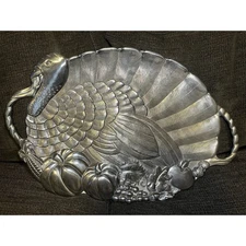 Large Gorham 1831 Metal Turkey Platter / Tray 24" X 16 1/2" Server New No Box
