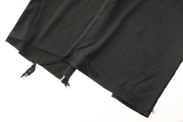 BALENCIAGA Tapered Suit Slacks Pants M Size 699005 TJT3 Black [Brand Old thumbnail 5