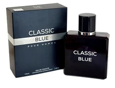 CLASSIC BLUE Men's Cologne 3.4 Oz EDT Spray