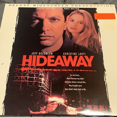 Hideaway Widescreen Laserdisc LD - Jeff Goldblum Alicia Silverstone - Not a DVD