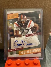 Christian Darrisaw 2021 Chronicles Prestige Draft Picks #PS-CDA RC Auto VT 🔥