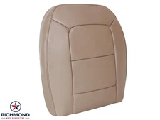 01 Ford Explorer Sport Trac -Driver Lean Back Replacement Leather Seat Cover Tan