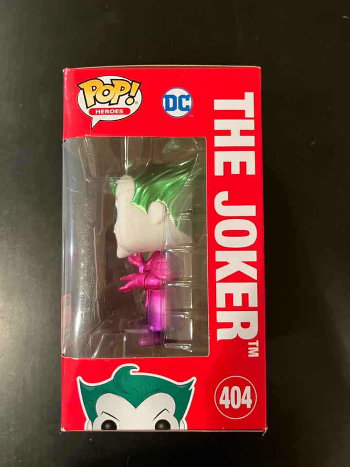 The Joker (Metallic Purple) Funko Pop! #404- Exclusive to 2021 Shanghai Event - Image 2 of 4
