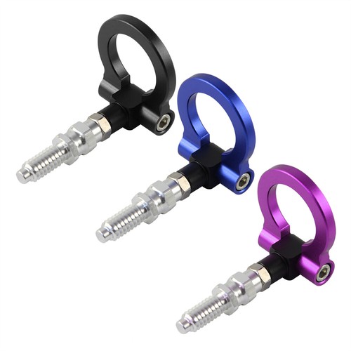Aluminum Racing Tow Hook Trailer Ring For BMW BMW E82 E88 E90 E91 E92 E93 E70 - Picture 8 of 10