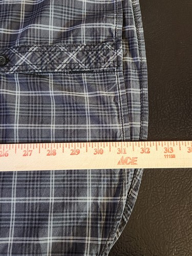 Harley Davidson Shirt Mens 2XL Long Sleeve Button Up Grey Plaid Motor Biker - Picture 8 of 8