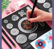 Family Fun Classic Spirogragh Drawing Geometric Set 22pieces With a ruler