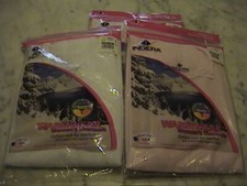 3 Womens Indera Warmwear Traditional Thermal Long Sleeve White Pink Tops Small