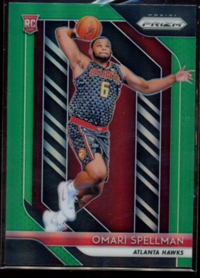 2018-19 Panini Prizm Green #88 Omari Spellman