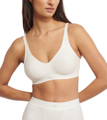 SLOGGI Bügelloser BH EVER Ease Soft bra Temperaturausgleichend Weiß - Gr. XL