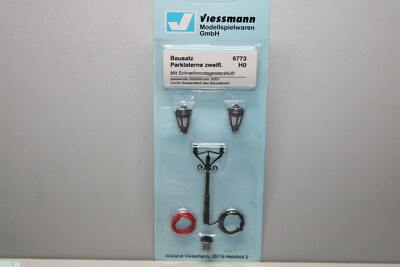 Viessmann 6773 Parking Lamp Kit 2-Flame H0 Scale Original Packaging
