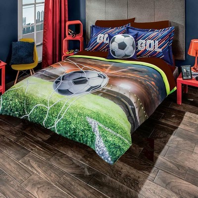 boys soccer bedding