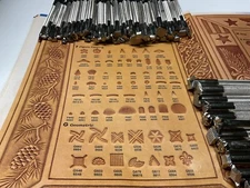"CRAFTOOL"F,G,H,M,N NEW leather stamping tool multi orders $4.46 shipped Plsread