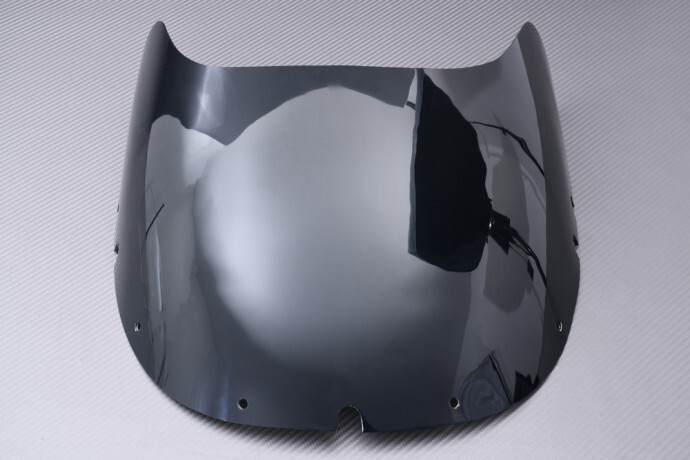 Pare-brise noir pour Yamaha FZR 250R de 1989 à 1994 en polycarbonate haute résistance