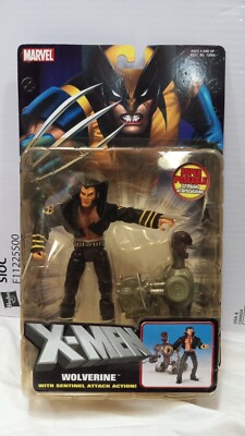 WOLVERINE (jacket)w/ Sentinel attack 2004 X-Men classics Marvel Legends 6''Figure