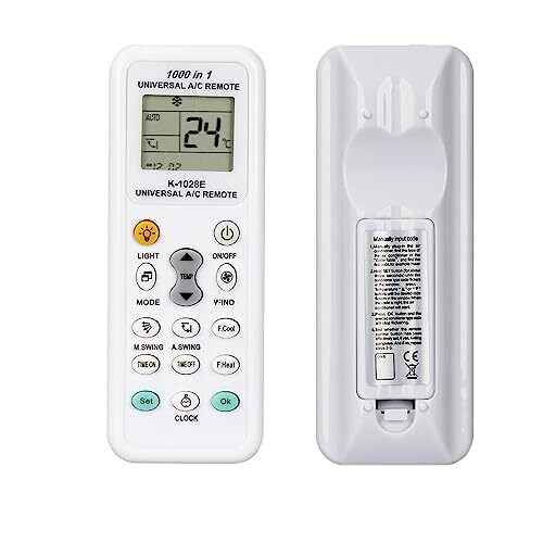 R09B/BGCE Replace AC Remote Control Compatible With Arctic King Midea Comfort-aire Keyston Danby Indurama Window A/C Unit Air Conditioner R09B/BGE R09B/BGCE R09A/BG(C) E R09B/BG(C) E R09C/BG(C) E