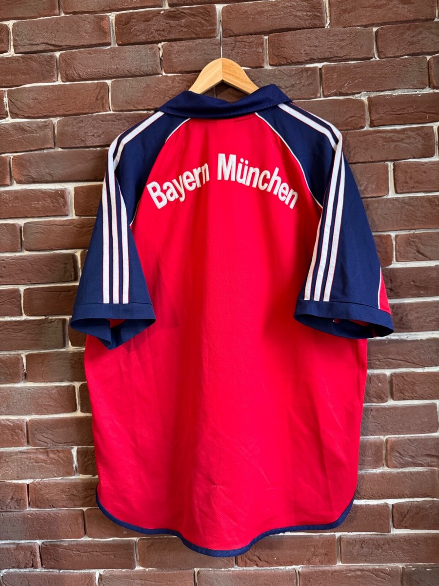 Rare Vintage 90s Adidas FC Bayern Munich Jersey XL red | eBay