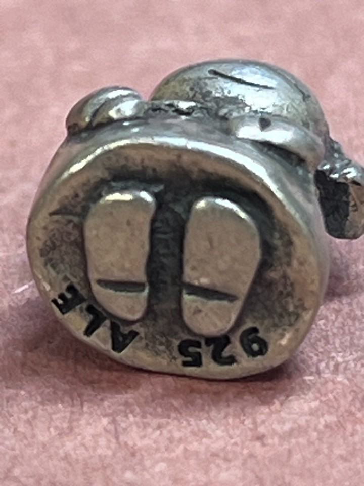 Authentic Pandora Sterling Silver Little Girl Bracelet Charm 4.2g eBay