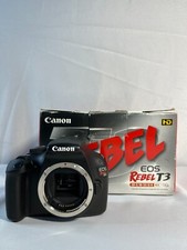Canon EOS Rebel T3 High Definition Black 3X Optical Zoom Digital SLR Camera