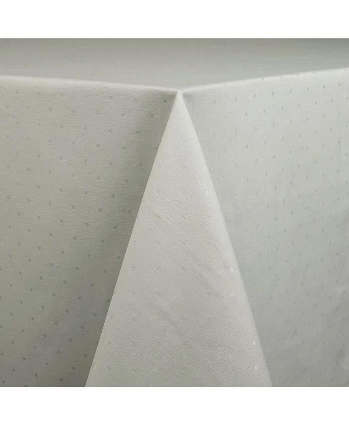 Kate Spade New York, 9 Pc Larabee Dot Napkin Tablecloth Set Tan Lite Gray 60x102 - Image 3 of 4