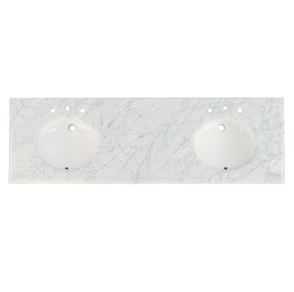 Tocador doble Fairmont Designs 1504-V7221D / T-7322DWC Smithfield 72′′ Foto 3 de 4