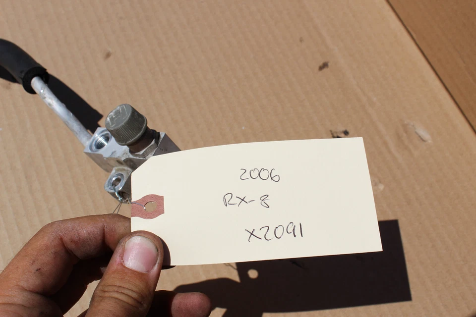 2004-2007 MAZDA RX-8 A/C HIGH PRESSURE HOSE PIPE X2091 - Image 2 of 4