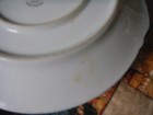 Fukagawa Arita Vintage gravy bowl w/plate Japan pinecones acorns hand painted — photo 7